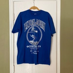 Blue Elton John Concert Tee